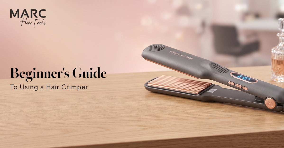 The Beginner's Guide to Using a Hair Crimper the Right Way