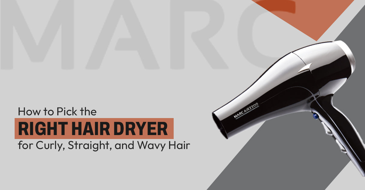 hair dryer nozzle types comparison chart curly wavy straight