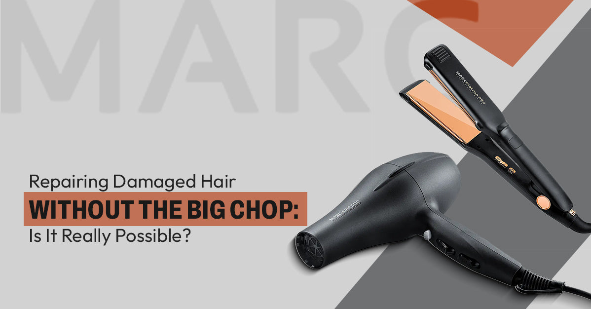 Repairing Damaged Hair Without the Big Chop Is It Really Possible